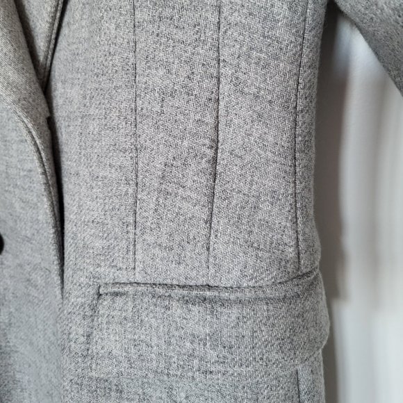 ZARA Limited Edition Wool Blend Coat - Picture 5 of 9